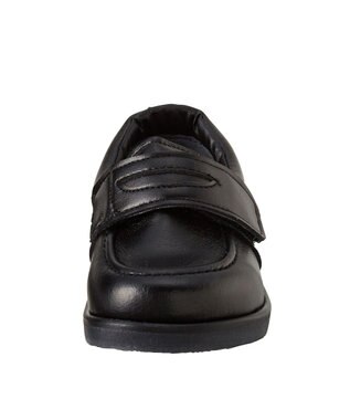 MIKI HOUSE HOT BISCUITS 【ミキハウス】 調節機能付きやわらかローファー風シューズ 黒