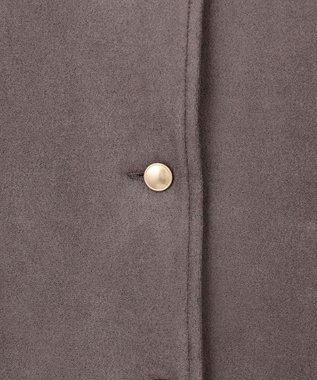 J.PRESS LADIES L 【洗える】スエードダンボール  ジャケット ブラウン系