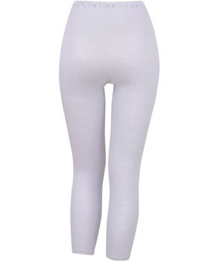 Wing あったかインナーボトム 綿混素材 裏起毛(肌側) よく伸びる素材 ストレッチ性 【ラクのびサーモ】 保温性 足首丈 秋 冬 ER6812　ウイング／ワコール パープル