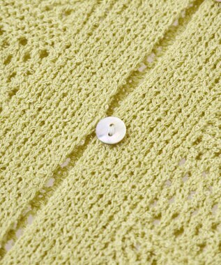 AMERICAN HOLIC 【前後2WAY】レース編みニットベスト Pistachio