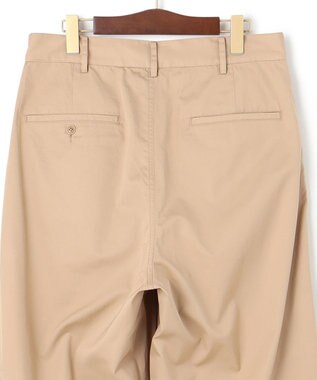 J.PRESS MEN ギザツイルワンタックワイドパンツ ベージュ系