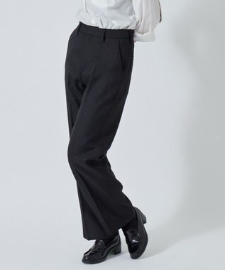 WEGO 【SCHOOL ITEM】スクールスリムスラックス ブラック