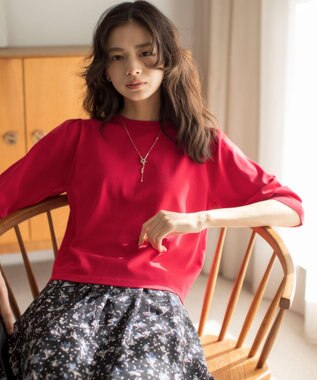 組曲 フラワーメタル ニットTシャツ チェリー