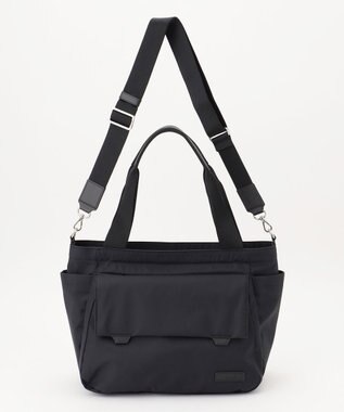 Y'SACCS ダブルタブ　トラベル2WAYトートバッグ ブラック