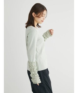 Green Parks ・ＳＵＧＡＲ　ＳＰＯＯＮ　チュールキリカエロンＴＥＥ Light Green