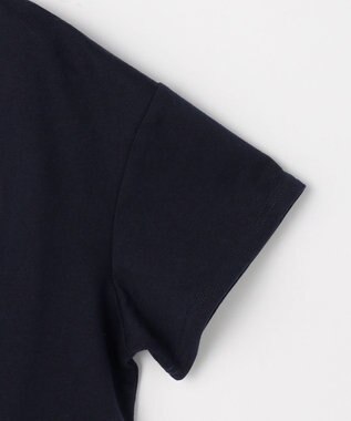 ANY KIDS 【洗濯機可能/吸汗速乾】ドライタッチ ショート丈ポロシャツ ネイビー