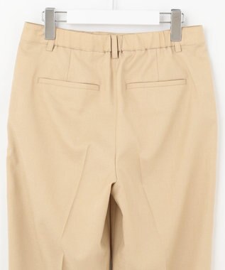 J.PRESS LADIES 【洗える・UVケア・速乾】OXIJEWELストレッチ テーパード パンツ キャメル系