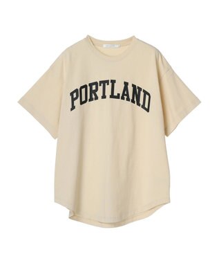 AMERICAN HOLIC ＰＯＲＴＬＡＮＤカットチュニック Ivory