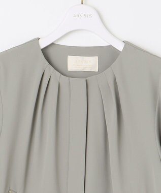 ANY SIS 【洗える】スプリング ブルゾン ライトカーキ