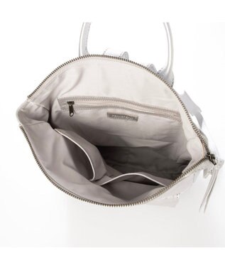 UNBILLION ピークスピーク PEAKS PEAK / 牛革レザーメッシュA4リュック シルバー