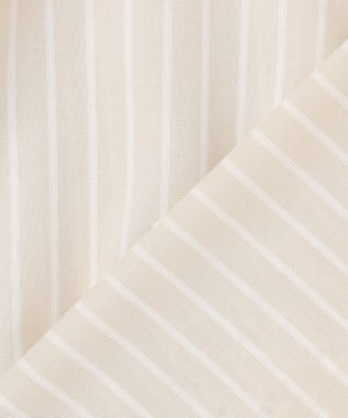 自由区 L エンブロイダリーブロードバンドカラー ブラウス フラックス×オフ