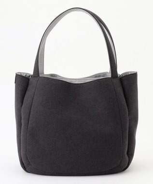 Y'SACCS フェルトトート　Mサイズ ブラック