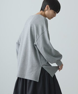 AMERICAN HOLIC ＣＯＹＲＡＧＥフロッキーロングスウェット3 Gray Mixture