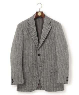 J.PRESS MEN 【LOVAT】 LAVEROCK TWEED ヘリンボーン ジャケット グレー系1