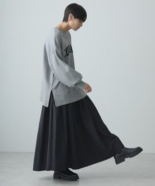 AMERICAN HOLIC ＣＯＹＲＡＧＥフロッキーロングスウェット3 Gray Mixture