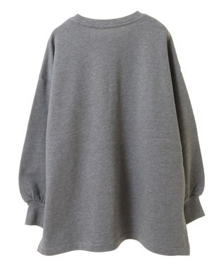 AMERICAN HOLIC ＣＯＹＲＡＧＥフロッキーロングスウェット3 Gray Mixture