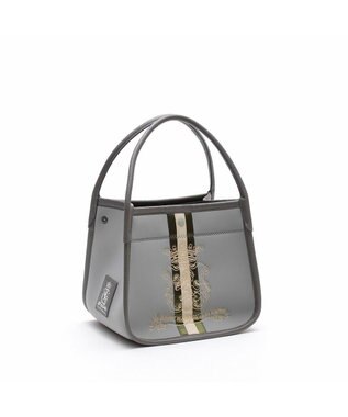 A.D.M.J. 【魔法の様に軽い】マジックライト/センターリボンベルボトムトートM グリス