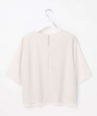 自由区 ストレッチアムンゼン Tブラウス ベージュ