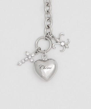 WEGO Lハートモチーフチャームネックレス 柄1