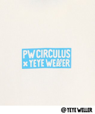 PW CIRCULUS 【UNISEX】【コラボアイテム】Yeyeコラボ フーディ ゴルフ アイボリー系