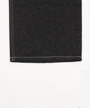 WEGO 【XS～Lサイズ展開/美脚】ストレートデニムパンツ デニムブラック