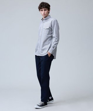 J.PRESS MEN 【KANEMASA JERSEY】ネルジャージータッターソール シャツ / B.D. ホワイト系3