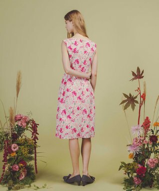 TOCCA 【洗える・消臭】SCARLET MALLOW ドレス ピンク系7