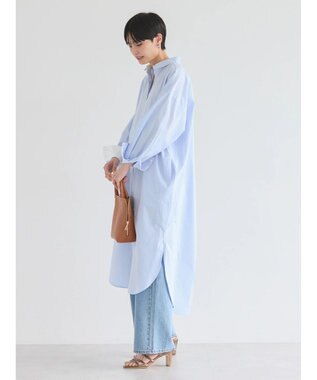 AMERICAN HOLIC ＵＶカット綿ブロードシャツワンピース Stripe