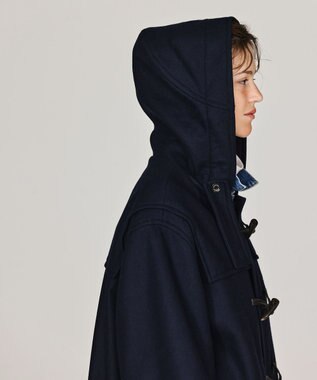 LENO DUFFEL COAT 《MONTGOMERY×LENO》《UNISEX》 ダッフルコート NAVY