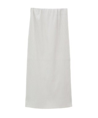 AMERICAN HOLIC 針抜きテレコタイトスカート Light Gray