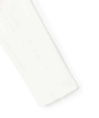 23区 【先行予約】アイアスマットストレッチ ノーカラージャケット ホワイト系