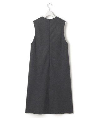 23区 S 【Sサイズ限定】ウールミルドジャージー ジャンパースカート グレー系