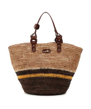 IBIZA ラフィア　ハンドバッグ