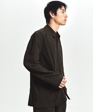 UNFILO MENS FINE MOVE Light シャツ カーキ
