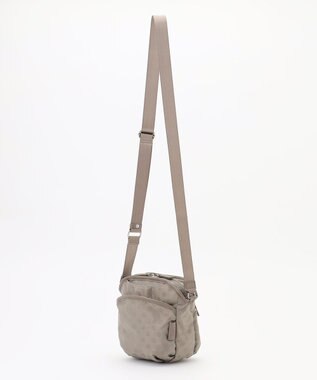 Y'SACCS ドットジャガードポシェット ライトグレー