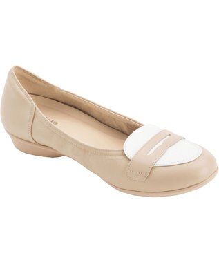 ASICS WALKING ペダラ レディース 2E 2.0cmヒール ベージュ系