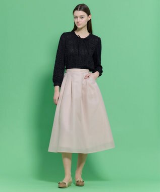 TOCCA GARDEN OF LACE BLOUSE ブラウス ブラック系