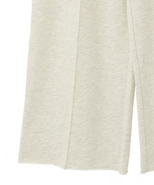 earth music&ecology センターシームタックスウェットパンツ Oatmeal