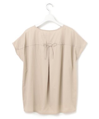 J.PRESS YORK STREET 【WOMEN】【SMOOTH JERSEY】バックシャーリング プルオーバー ベージュ系