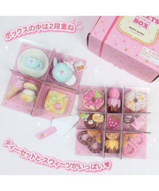Mother garden マザーガーデン 木製 おままごと スウィーツBOX -