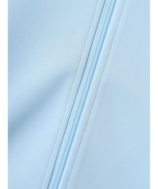 earth music&ecology スポーティー袖ラインブルゾン Sax