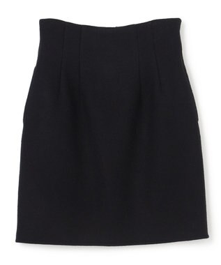 uncrave メルトンリバー ミニスカート ブラック