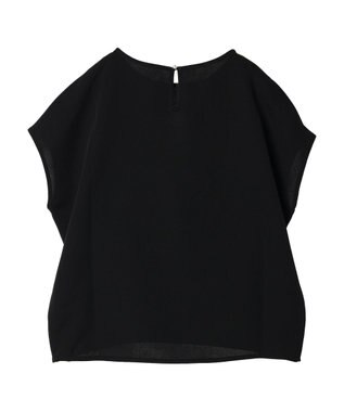 AMERICAN HOLIC 多機能フレンチスリーブブラウス Black