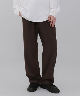 WEGO 【ウエストゴム/SMLサイズ展開】TRイージーストレートパンツ