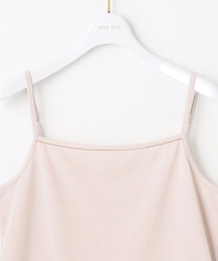 ANY SIS 【吸水速乾・UVケア・接触冷感】コンフォートジャージー キャミソール ピンク系