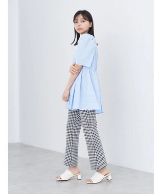 earth music&ecology スクエアネックチュニック Sax