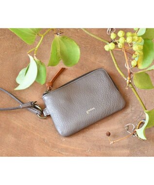 genten タスカ フラグメントケース ダークグレージュ