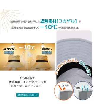 ATRENA 体感-10℃コカゲル リネンキャスジョッキー サックス