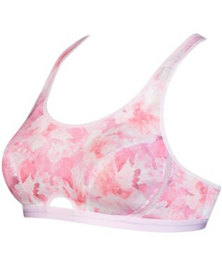 CW-X 【WOMEN】 スポーツブラ ミディアム サポートタイプ 【動いてもズレにくい】 吸汗速乾（本体） HTY007 /ワコール ピンク