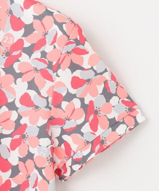 23区GOLF 【WOMEN】【吸水速乾・UVケア】ＳＡＫＵＲＡモチーフプリント 半袖シャツ ピンク系5